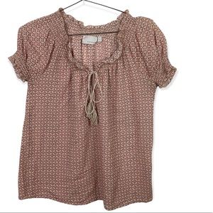Kenar peasant style top size small